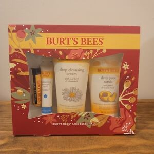Burt's Bees Full Size Face Essentials Gift Set - 4 Piece